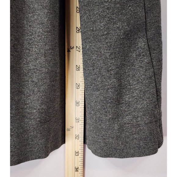 Madewell Dress Womens Small Dark Gray Stretch Pleated  Classic Fit & Flare Mini - Picture 6 of 14